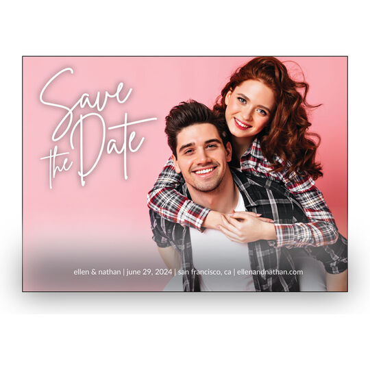 Playful Photo Save the Date Cards